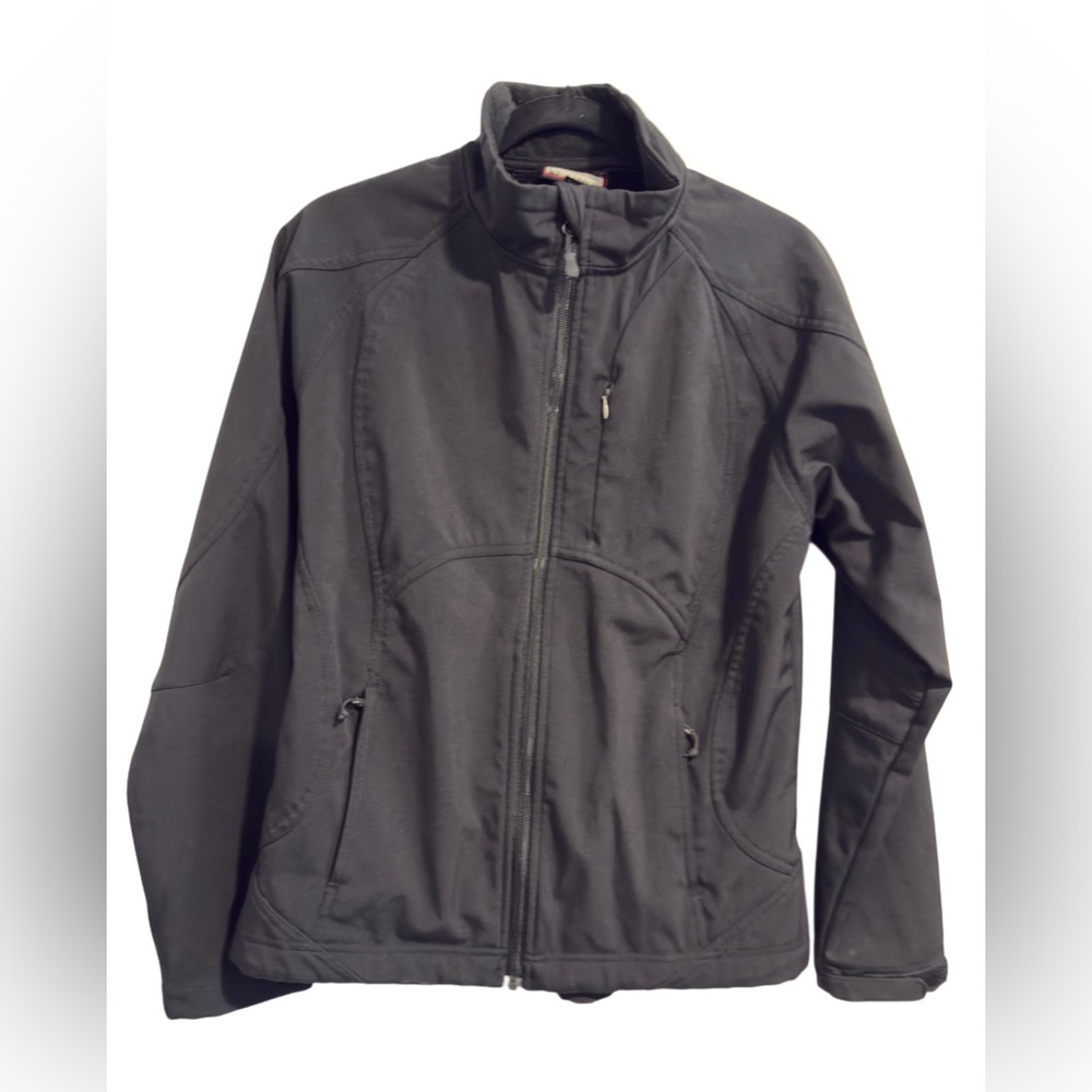 Black Diamond Charcoal Lined Water-resistant Jacket, Size M